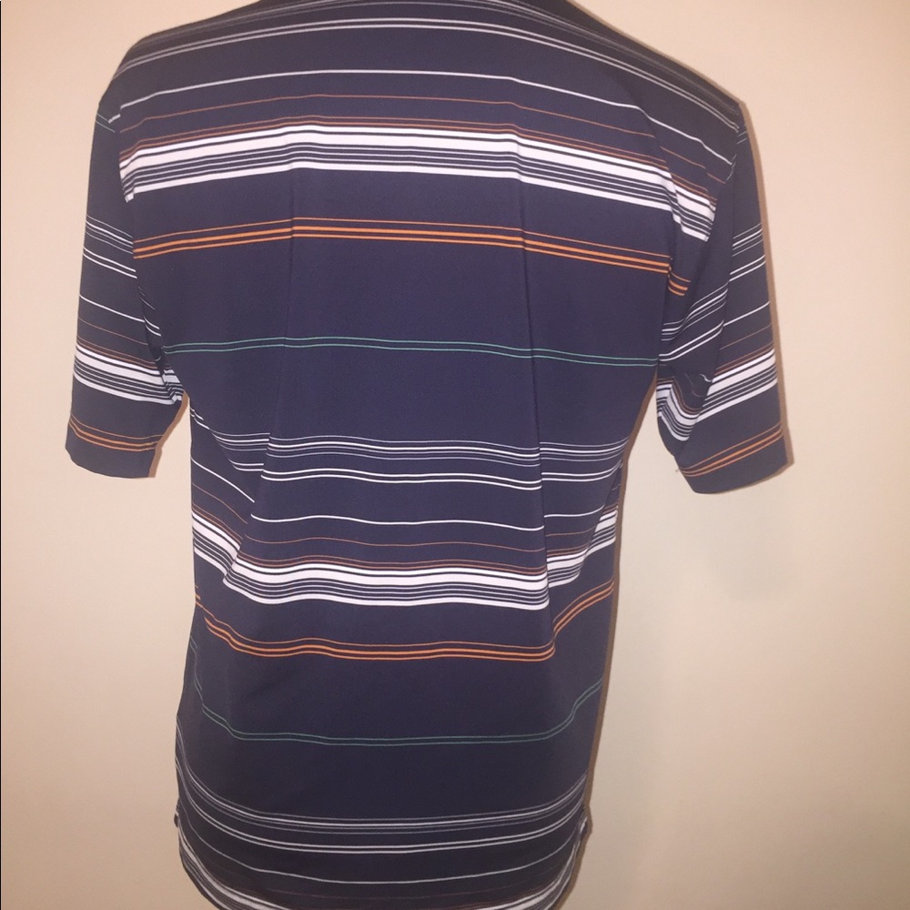 Nike Golf Men's DriFit Shirt Black Stripe Sz Med - Picture 4 of 8